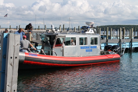 The boat can operate with a crew three. If medical issues are involved in a launch, at least one EMT would also be on board. 